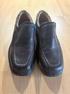Deer Stags Brown Men Leather Slip-On shoes A5